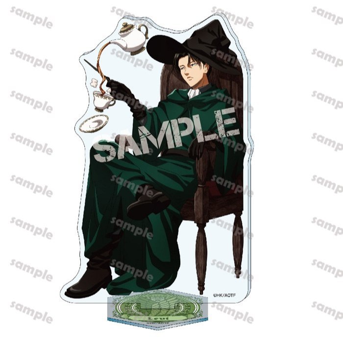 Attack on Titan Magicians Theme Acrylic Standee Levi Hange Anime Hình Phiên bản tiếng Nhật (Không chính thức)