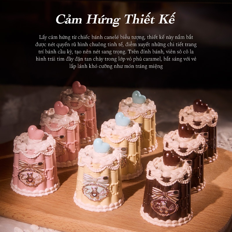 Son dưỡng môi dạng thạch Flower Knows The Sweetie Bear Collection
