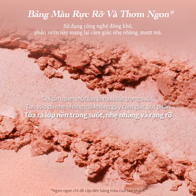 [LIVE] Phấn má hồng Silk Satin Collection Flower Knows The Sweetie Bear