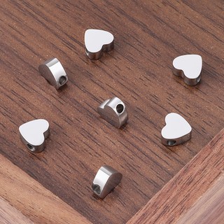 Thép Không Gỉ Hạt Trái Tim - DIY Trang Sức Phù Hợp Cho Phụ Kiện Thời Trang