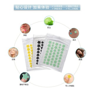 Miếng Dán Mụn Hình Sao AURA | Hydrocolloid Hút Dịch • Thoáng Khí • Dễ Bóc • Giảm Mụn Nhanh • #DDT01