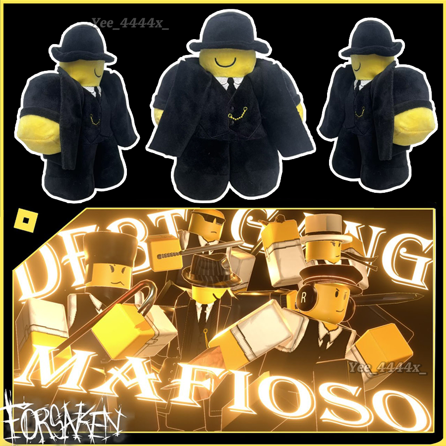 Forsaken Mafioso Đồ Chơi Sang Trọng Trò Chơi Điện Tử Dễ Thương Hình Nhồi Bông Sang Trọng Quà Tặng Sinh Nhật Tuyệt Vời Cho Người Hâm Mộ sonlekvn