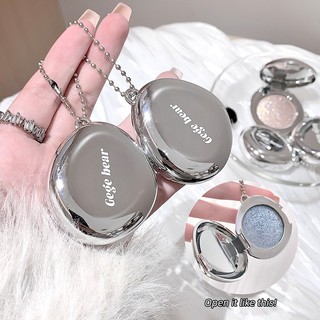 Palette Phấn Tạo Khối & Highlight GEGE BEAR - Ngọc Trai Tự Nhiên Shimmer Bóng Chống Thấm Nước Lâu Dài 3D Làm Sáng Da Mặt Đường Viền GX2070