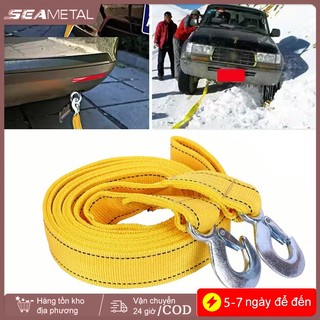 SEAMETAL Xe Cứu Hộ Kéo Dây Kéo Dây Kéo Địa Hình Xe Sedan SUV Kéo Dây Dụng Cụ Xe Kéo Dây Móc