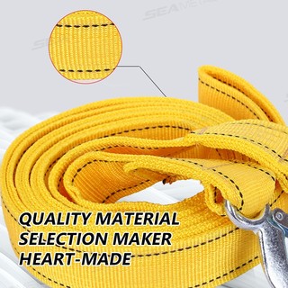 SEAMETAL Xe Cứu Hộ Kéo Dây Kéo Dây Kéo Địa Hình Xe Sedan SUV Kéo Dây Dụng Cụ Xe Kéo Dây Móc