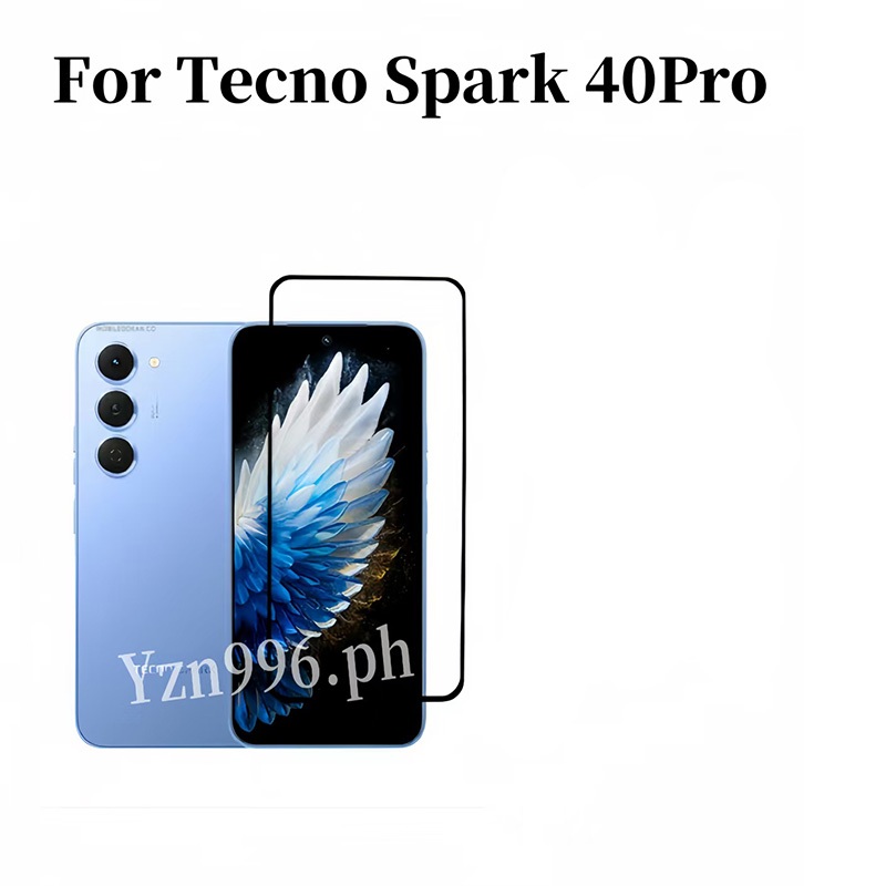 Kính cường lực bảo vệ màn hình 2in1 cho Tecno Spark 40Pro Spark 40 Spark40C 30C Spark Go 2 Spark Go2025 Spark Go 1 Phim bảo vệ điện thoại và phim ống kính