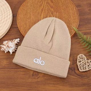 Mũ dệt kim ấm áp mùa đông có mũ len thêu chữ cho nam và nữ