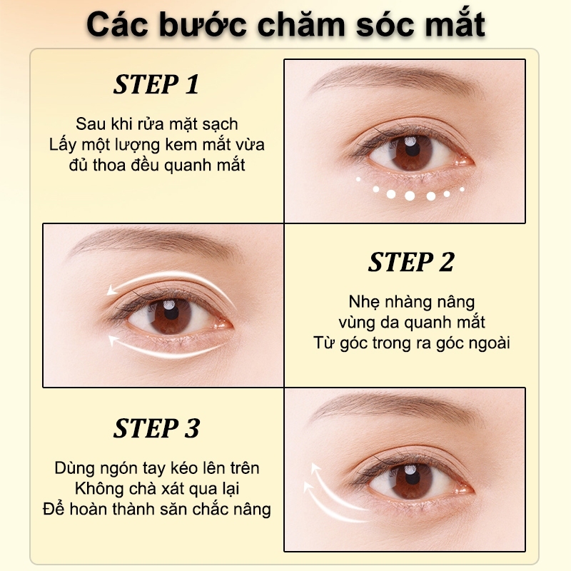 Kem dưỡng mắt loại bỏ quầng thâm 7 ngày, chăm sóc vùng mắt, giảm thâm quầng
