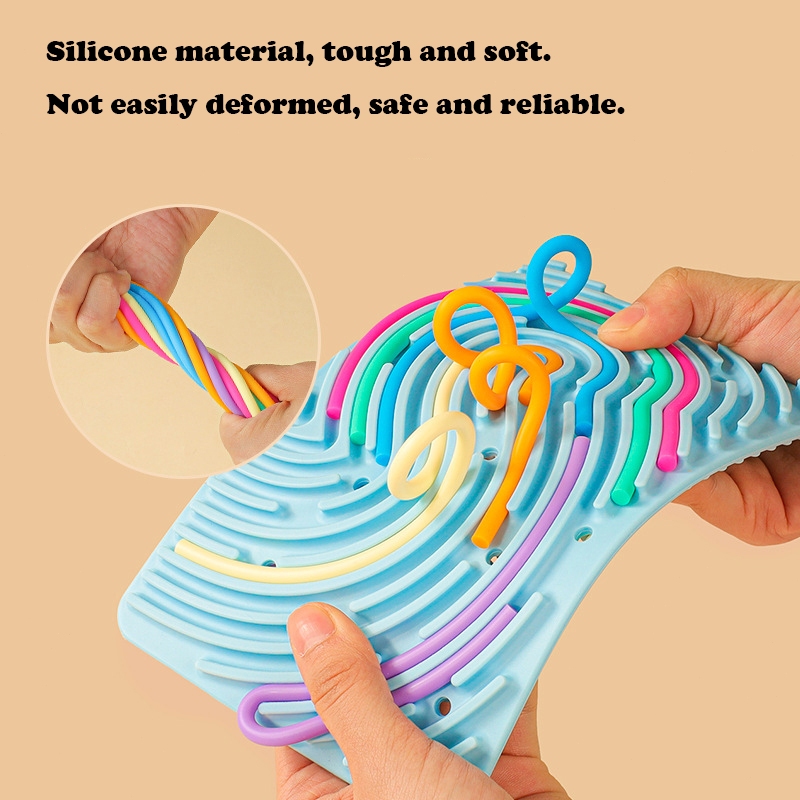 1 Máy Tính Nâng Cấp Silicone Cảm Giác Hoạt Động Ban Fidget Chống Căng Thẳng Đồ Chơi Cho Trẻ Em DIY Sáng Tạo Trò Chơi Xếp Hình 3D Bé Trai & Bé Gái Quà Tặng