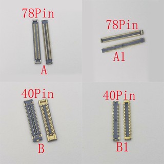 1-10 Chiếc Usb Màn Hình Lcd FPC Kết Nối Cắm Cho Samsung A51 A515 A41 A415 A71 A715 A31 A315 M31S M317 Galaxy Sạc Flex Jack Liên Hệ 40 78 Pin
