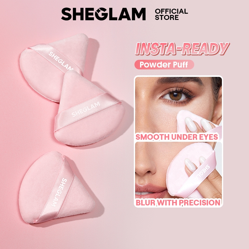 Sheglam Insta-Ready Powder Puff-soft, tinh tế và nhẹ nhàng như đám mây