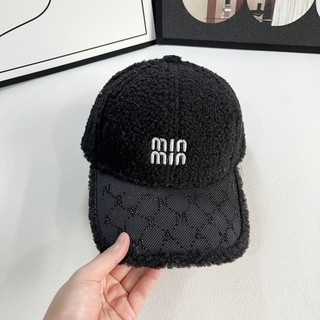 Mũ bóng chày nam nữ có họa tiết chữ thêu, phù hợp mùa thu đông