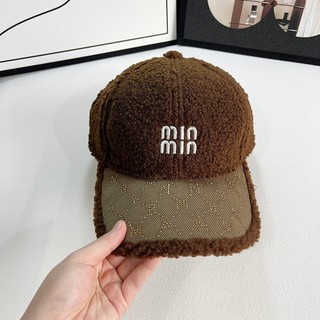 Mũ bóng chày nam nữ có họa tiết chữ thêu, phù hợp mùa thu đông