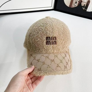 Mũ bóng chày nam nữ có họa tiết chữ thêu, phù hợp mùa thu đông