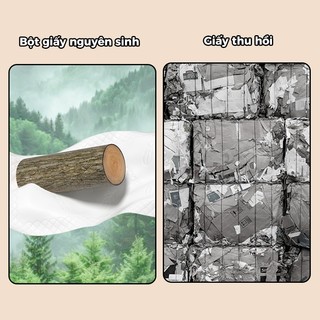 [30 gói] Giấy lụa mềm dày 5 lớp Sipiao (1586-30) 300 chiếc mỗi gói Giấy vệ sinh VN Size 175 * 128mm