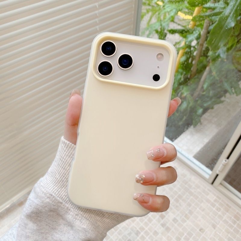 Ốp Điện Thoại Silicon Mềm Mờ Sang Trọng Cho iPhone 16 15 14 13 12 11 Pro Max 16 15 Plus Ốp Lưng Chống Sốc Chắc Chắn