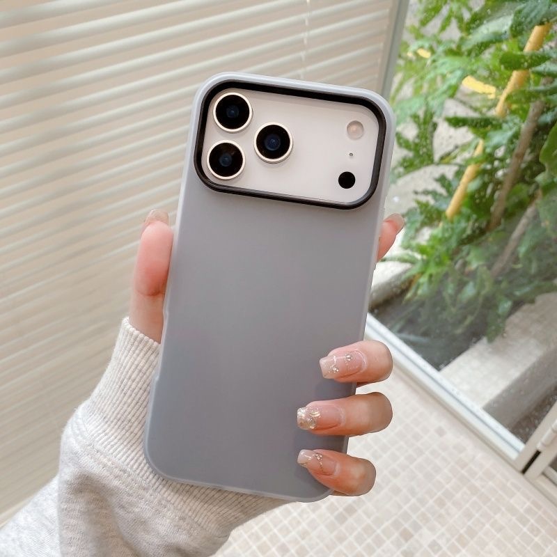 Ốp Điện Thoại Silicon Mềm Mờ Sang Trọng Cho iPhone 16 15 14 13 12 11 Pro Max 16 15 Plus Ốp Lưng Chống Sốc Chắc Chắn