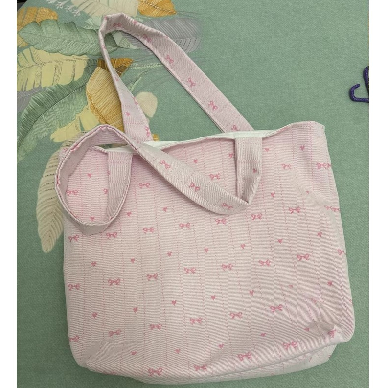 Nơ Tình Yêu Jacquard từ denim nhuộm polyester cotton, phù hợp làm phụ kiện handmade cho quần áo và hành lý, 0.5 mét