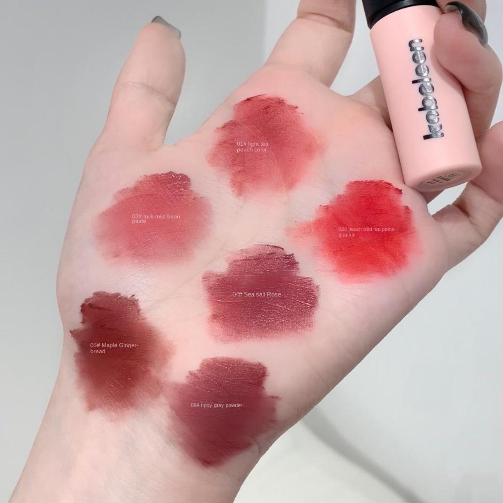 [Mua 1 Tặng 1] Son môi bùn môi ống hồng Kobeleen để trang điểm tự nhiên