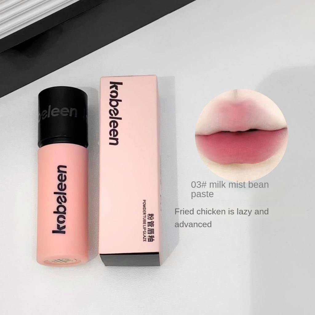 [Mua 1 Tặng 1] Son môi bùn môi ống hồng Kobeleen để trang điểm tự nhiên