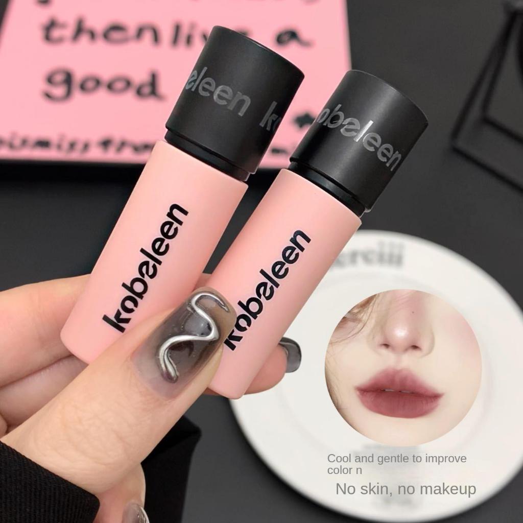 [Mua 1 Tặng 1] Son môi bùn môi ống hồng Kobeleen để trang điểm tự nhiên