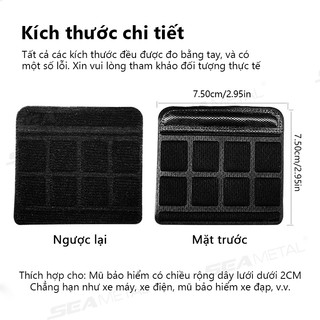 SEAMEMETALMETALL Mũ Bảo Hiểm Chin Pad Miếng Lót Bọt Bộ Chin Dây Đeo Đệm Thay Thế Đa Năng Cho Xe Đạp Xe Đạp Xe Đạp Xe Máy Đua Mũ Bảo Hiểm