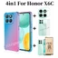 Ốp điện thoại chống sốc màu Gradient 4in1 Honor X6C cho Honor X7C X8C X6B X7B X8B + Phim gốm bảo vệ màn hình + Phim ống kính + Phim mặt sau