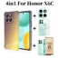 Ốp điện thoại chống sốc màu Gradient 4in1 Honor X6C cho Honor X7C X8C X6B X7B X8B + Phim gốm bảo vệ màn hình + Phim ống kính + Phim mặt sau
