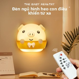 🔥Điều Khiển Từ Xa Phòng Ngủ Đầu Giường Sơ Sinh Cho Bé Điều Dưỡng Đèn Bàn Cắm Đèn Ngủ Ngủ Ngủ Sử Dụng Đèn Nhỏ Mềm HTHD