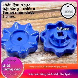 Phụ kiện điều hòa không khí Núm Đồng hồ tuyết Đồng hồ Đơn Đồng hồ đôi Tay quay Vòng tay Tay cầm Núm nhựa Van flo Lỗ vuông Nắp vặn DRFE