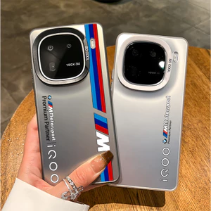 Dành Cho IQOO 15 Ultra 15R / 13 / 12 / 11 Neo 11 / Neo 10 / 9 Pro Z9 Turbo Z10 Turbo Z11 Turbo Đồng Thương Hiệu BMW GT Design Tech Đầy Màu Sắc Mờ Full Cover PC Vỏ Điện Thoại Chống Sốc