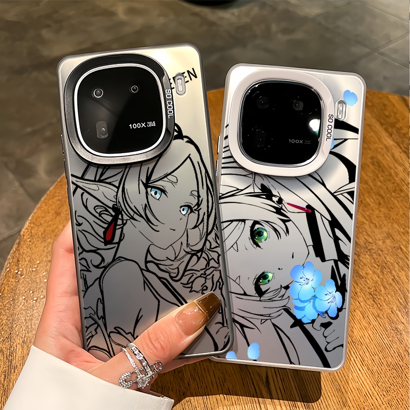 Ốp Điện Thoại Nhân Vật Anime Frieren Cho iQOO 15 13 12 Pro Z10 Turbo Z9 Z9X Neo 11 / Neo 10 Pro Neo 9 Micro Matte Frosted Phone Case Cho iQOO Z9 Turbo Z8 Vỏ iQOO Chống Sốc