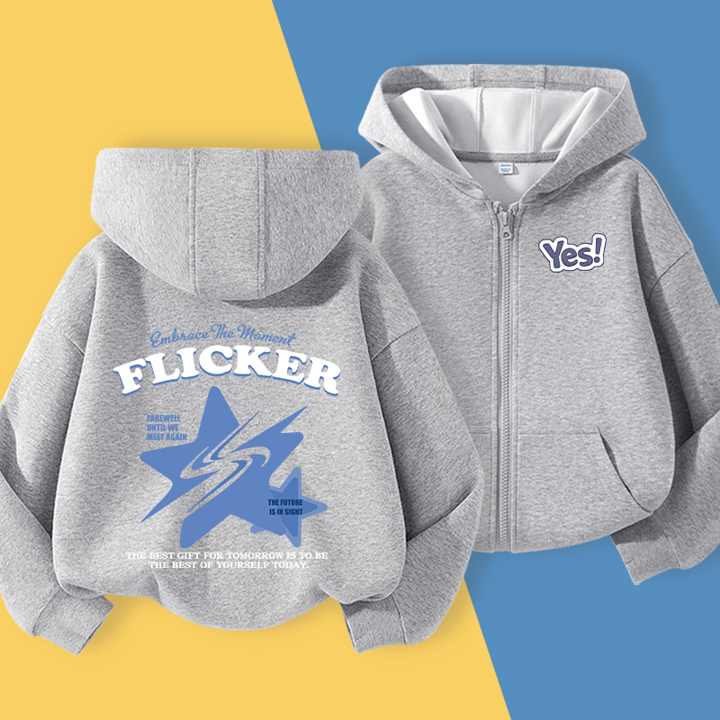 [110-160] Áo Hoodie Khoác Bé Trai, Kiểu Khoá Kéo Có Túi , áo khoác thể thao bé trai xe in phi hành gia
