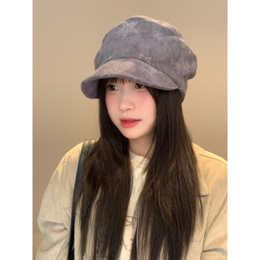 Beret Nữ Phù Hợp Mọi Dịp, Style Retro Thiên Niên Kỷ Star