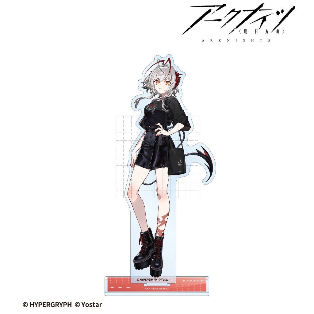 Arknights Mua Sắm Ver Acrylic Đứng Wisdrel Ling Terrecia (Texas) Anime Hình Hiển Thị Unoff Merch