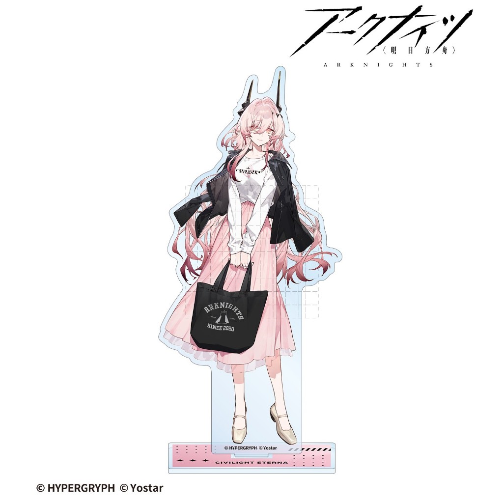 Arknights Mua Sắm Ver Acrylic Đứng Wisdrel Ling Terrecia (Texas) Anime Hình Hiển Thị Unoff Merch