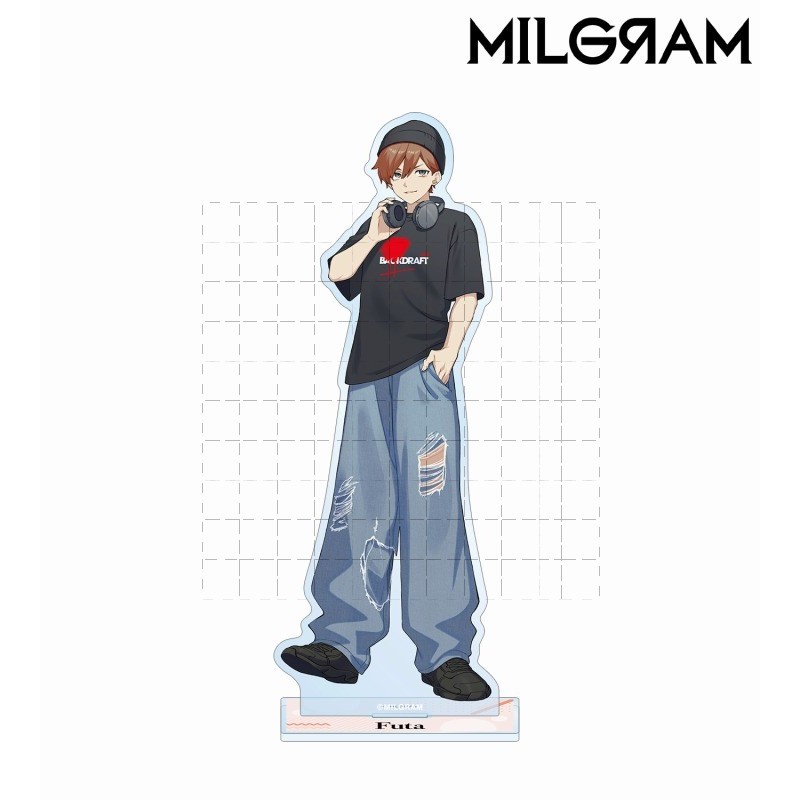 Đế Acrylic thời gian thường ngày MILGRAM - Muu Futa Kotoko Yuno Mikoto ES (Unoff Anime Hình Merch)