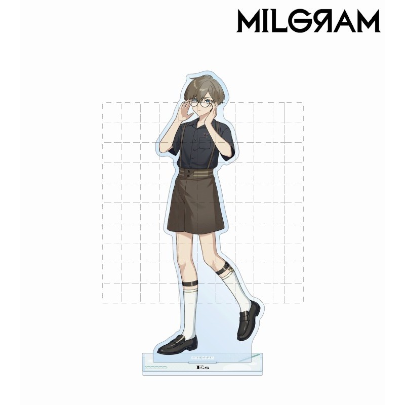 Đế Acrylic thời gian thường ngày MILGRAM - Muu Futa Kotoko Yuno Mikoto ES (Unoff Anime Hình Merch)