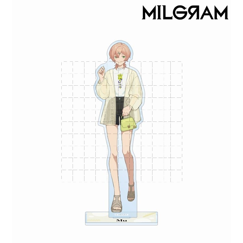 Đế Acrylic thời gian thường ngày MILGRAM - Muu Futa Kotoko Yuno Mikoto ES (Unoff Anime Hình Merch)