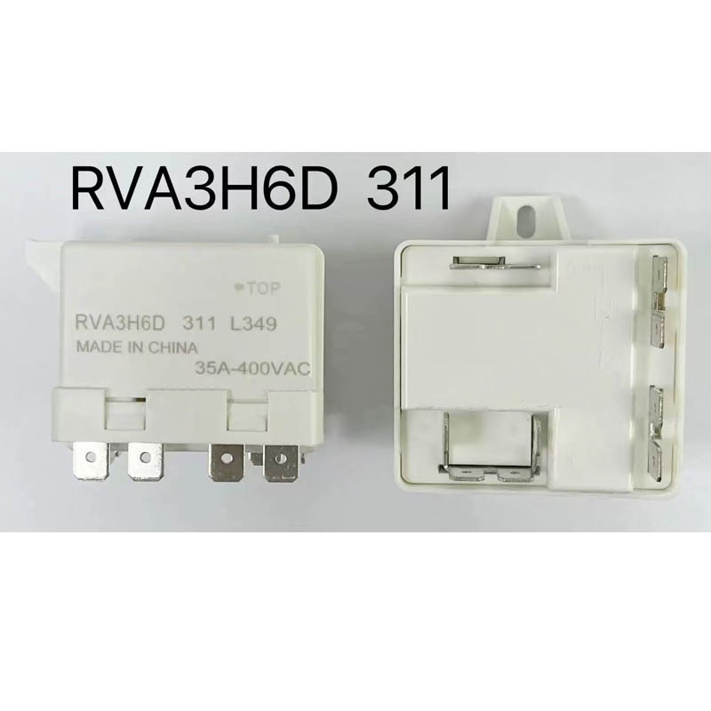 [Hàng có sẵn] 1 Rơle khởi động máy nén RVA3H6D 311 35A-400V Phụ kiện máy làm đá Rơle khởi động | BigBuy360 - bigbuy360.vn