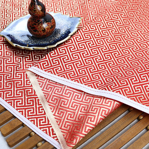 Phong Cách Trung Hoa Lụa Thổ Cẩm Satin Họa Tiết Vải DIY Đường Phù Hợp Với Áo Áo Áo Áo Liền Quần Áo Handmade Gối 50X75CM