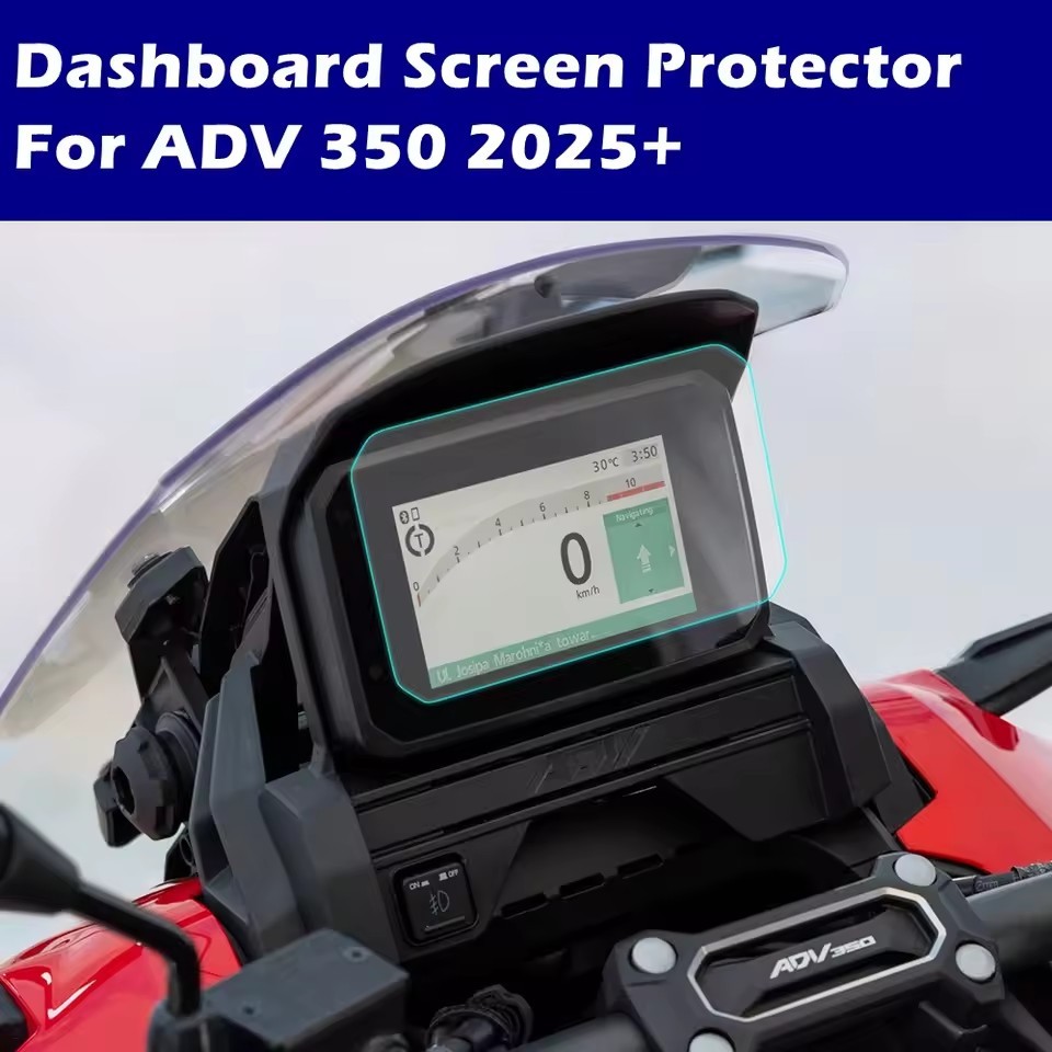 2 Miếng Cho Xe Honda ADV 350 2025 Bảng Điều Khiển Bảo Vệ Màn Hình Siêu Trong Suốt Cụm Nhạc Cụ Phim ADV350 Phụ Kiện
