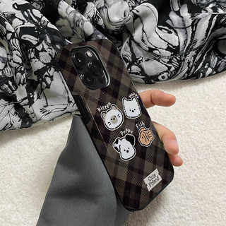Ốp Điện Thoại 2 Trong 1 Người Bạn Dễ Thương Apple 17 / 16 iPhone 15 Pro Max Phim Mới 14 / 13 Sáng Tạo 12 / 11 Pro Max 7 / 8 Plus Ốp Điện Thoại Bóng Hai Lớp