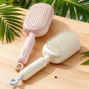 Lược Massage Khí Đệm Co Giãn - Chải Tóc Thần Kỳ, Giảm Gãy Rụng, Chống Tĩnh Điện, Phù Hợp Cho Tóc Mỏng