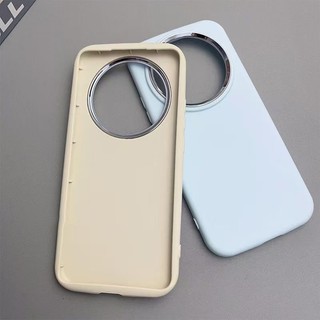 Ốp Điện Thoại Khung Bạc Thông X9c Smart Cho Honor X9b X9d 5G Vỏ TPU Chống Sốc Vỏ Bảo Vệ Ống Kính Máy Ảnh Ốp Lưng Màu Trơn
