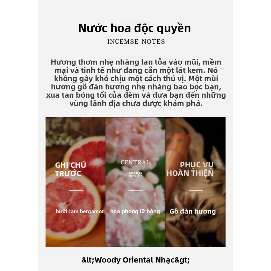 Nước Hoa Nữ Lâu Dài Phong Cách Mới| Hương thơm nhẹ Niche tươi | Hương thơm lâu trôi Hương thơm thanh lịch