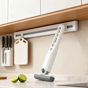 Cây lau nhà cầm tay Mini bán chạy | Thiết kế bọt biển không tay | Dụng cụ làm sạch máy tính để bàn tiện dụng