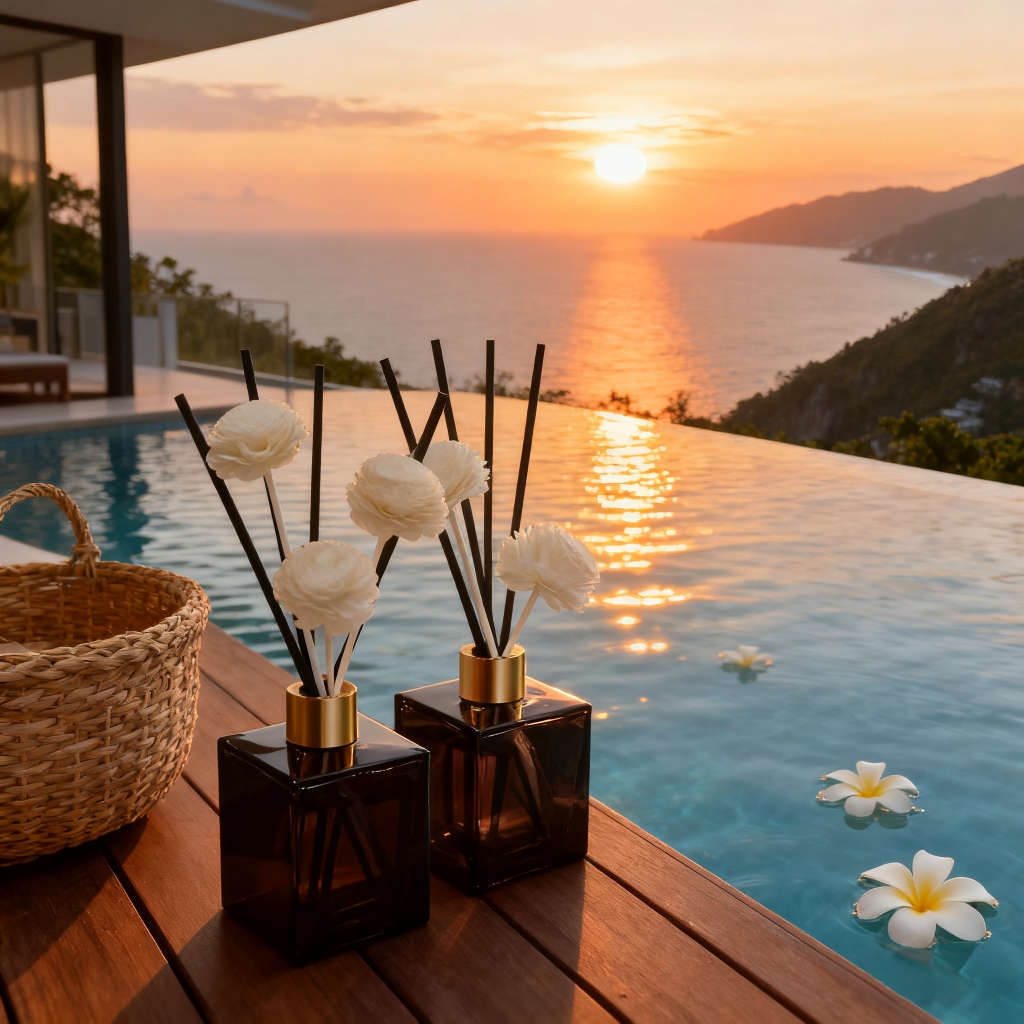 Hương Thơm Phòng Không Lửa - Khử Mùi Nhà Vệ Sinh, Toilet - Hương Liệu Tự Nhiên Lưu Hương Lâu - Thơm Phòng Ngủ, Gia Đình