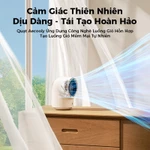 Aecooly Chic 01 Lite quạt turbo Table Fan 100 Speeds Quạt mini Màn Hình led sạc vỏ bảo vệ LED Màn Hình quạt mini cầm tay — ảnh 3