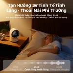 Aecooly Chic 01 Lite quạt turbo Table Fan 100 Speeds Quạt mini Màn Hình led sạc vỏ bảo vệ LED Màn Hình quạt mini cầm tay — ảnh 6